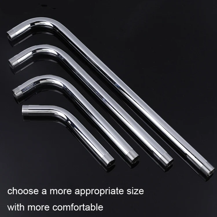 TBD06036499_B1.webp Top Spray Rod Shower Tube Stainless Steel Shower Outlet Pipe Elbow - Image 2