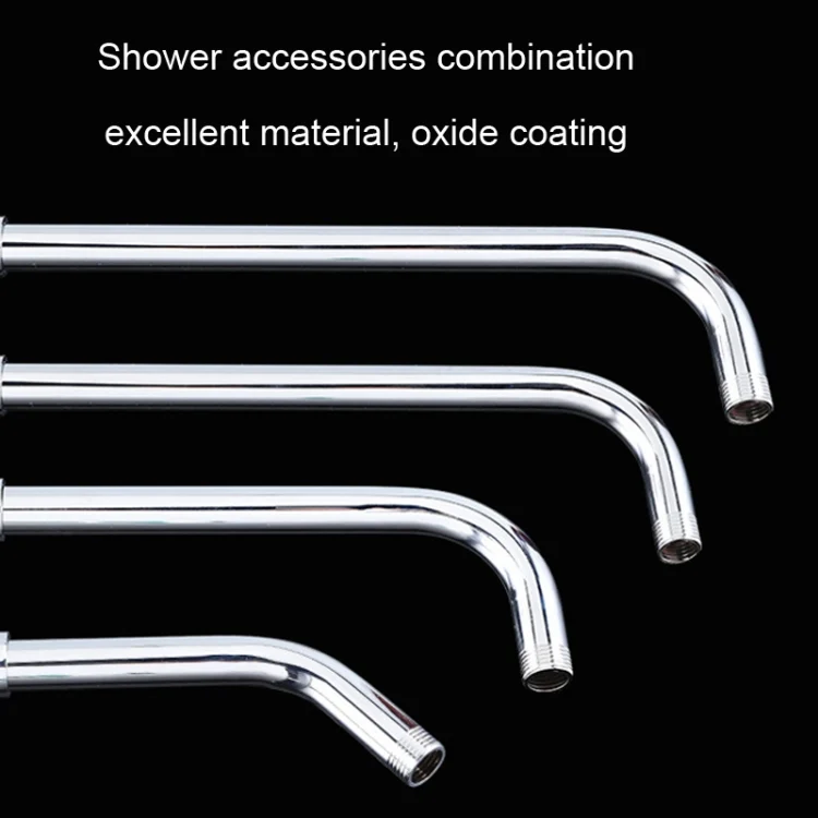 TBD06036499_B3.webp Top Spray Rod Shower Tube Stainless Steel Shower Outlet Pipe Elbow - Image 4