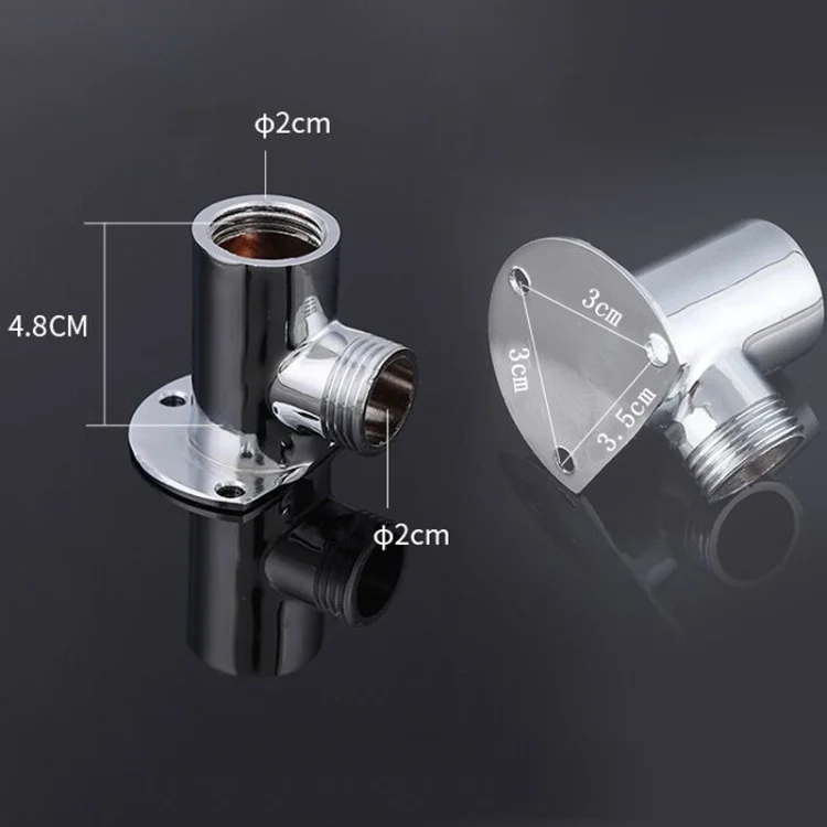 TBD06036506_B2.webp With Base Top Spray Rod Shower Tube Stainless Steel Shower Outlet Pipe Elbow - Image 3