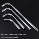 With Base Top Spray Rod Shower Tube Stainless Steel Shower Outlet Pipe Elbow - Image 7