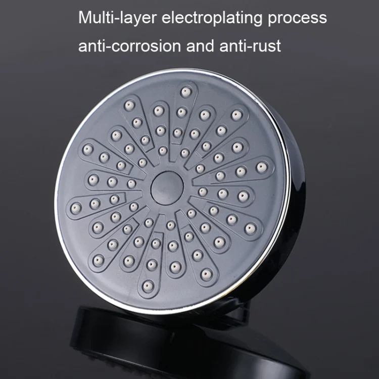 TBD06036508_B1.webp AL-63 4 inch Hotel Showerhead Overhead Spray Plastic Bathroom Rooftop Nozzle - Image 2