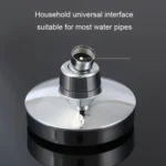 AL-63 4 inch Hotel Showerhead Overhead Spray Plastic Bathroom Rooftop Nozzle - Image 5