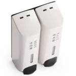 Round Wall Mounted Manual Press Soap Dispenser Shampoo Bottle Hand Wash Body Wash Dispenser - Image 4