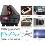 High Power Car Sine Wave Inverter Power Converter - Image 2