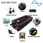 High Power Car Sine Wave Inverter Power Converter - Image 4