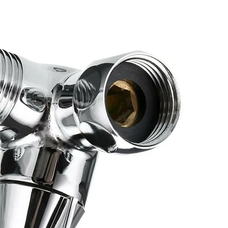 TBD06036520_5.webp Double Handle Brass 3 Way Shower Arm Diverter Valve Hand Held Showerhead Shower Splitter - Image 6