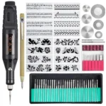 70pcs/set Mini Electric Speed Adjustable Engraving Pen Micro Electric Drill - Image 2