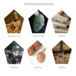 70pcs/set Mini Electric Speed Adjustable Engraving Pen Micro Electric Drill - Image 8