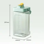 3.5L Refrigerator Cold Kettle With Faucet Household Large Capacity Cold Brew Pot - Image 3