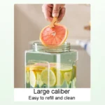 3.5L Refrigerator Cold Kettle With Faucet Household Large Capacity Cold Brew Pot - Image 5