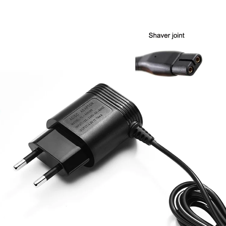 TBD06036537_2.webp 2pcs A00390 4.3V 70mA Shaver EU Plug Charger For S300 / S511 / S520 / S1010 / S1000 / YQ308 - Image 3