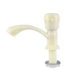 Plastic Kitchen Single Cold Sink Faucet Vertical Faucet