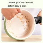 MC12B Small Multi-Functional Home Dormitory Instant Noodles Cooking Pot Non-Stick Electric Hot Pot US Plug - Image 3