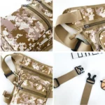 Outdoor Motorcycle Riding Waist And Leg Bag Man Multi Compartment Waist Pack - Image 6