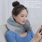 Portable Cervical Massager Inflatable Hot Compress Airbag U Pillow - Image 11