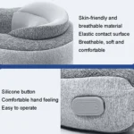 Portable Cervical Massager Inflatable Hot Compress Airbag U Pillow - Image 5