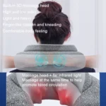 Portable Cervical Massager Inflatable Hot Compress Airbag U Pillow - Image 9