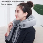 Portable Cervical Massager Inflatable Hot Compress Airbag U Pillow - Image 10