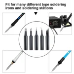 5-in-1 Universal 936 Soldering Station Solder Iron Welding Tip Head Set - Image 4
