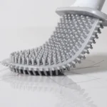 Soft Rubber Toilet Brush Clamp No Dead Space Cleaning Brush - Image 10