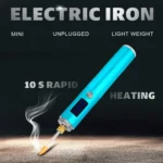 BS45 17-25W Wireless Soldering Iron with Adjustable Temperature LED Digital Display - Image 2