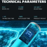 BS45 17-25W Wireless Soldering Iron with Adjustable Temperature LED Digital Display - Image 4