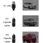 F611 Rotatable Multi-angle Air Supply Car Silent Fan - Image 4