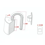 Door Seam Protection Anti-Pinching Safety Door Card Children Door Seam Stopper - Image 5