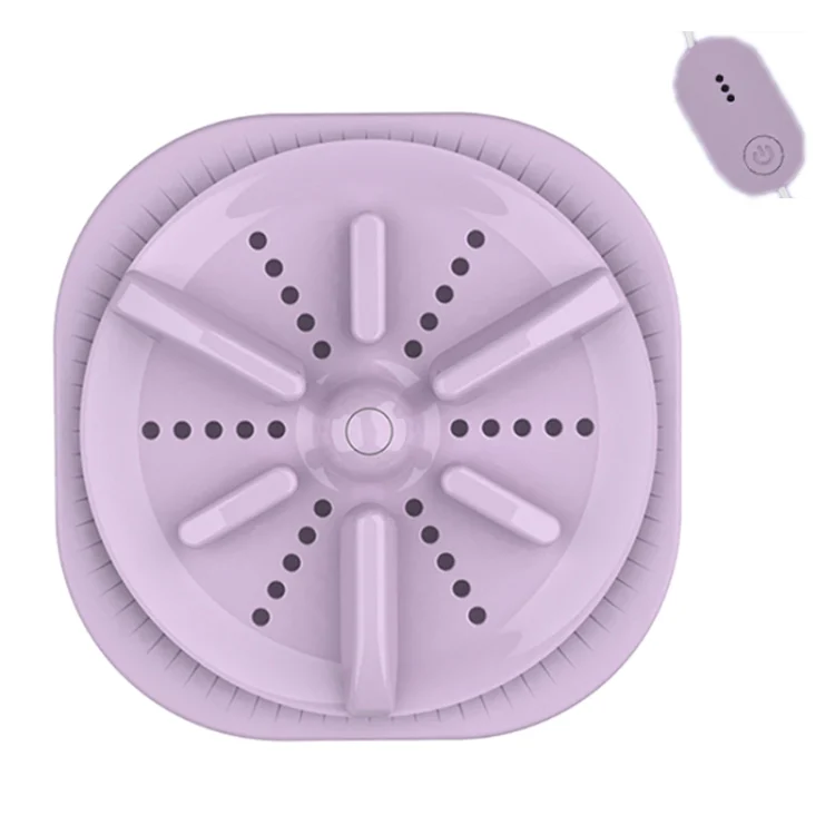 Portable Mini Turbo Switch Three-Speed Timing Washing Machine