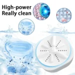 Portable Mini Turbo Switch Three-Speed Timing Washing Machine - Image 8