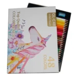 Oil Colored Pencil Art Hand Drawn Set