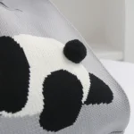 Spring and Summer Giant Panda Knitted Bag Large Capacity Cartoon Vest Style Handbag - Image 6