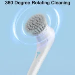 Multifunctional Electric Cleaning Brush Handheld Kitchen Dishwashing Brush with 5 Replacement Heads - Image 4