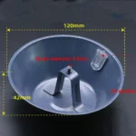 F005 4.8mm  Range Hood Oil Cup Metal Oil Connection Box - Image 3