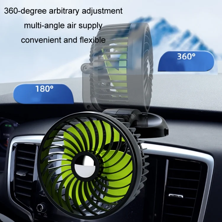 TBD06036776_B6.webp F612 5W Car Rotatable Turntable Silent Fan - Image 7