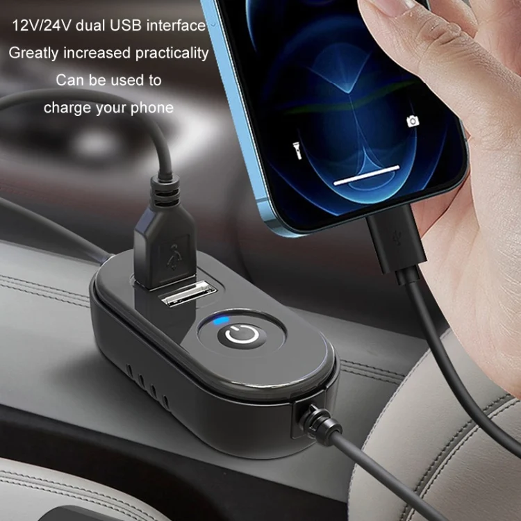 TBD06036780_B2.webp F6026 Large Suction Cup Vehicle-Mounted Double-Head Fan - Image 3