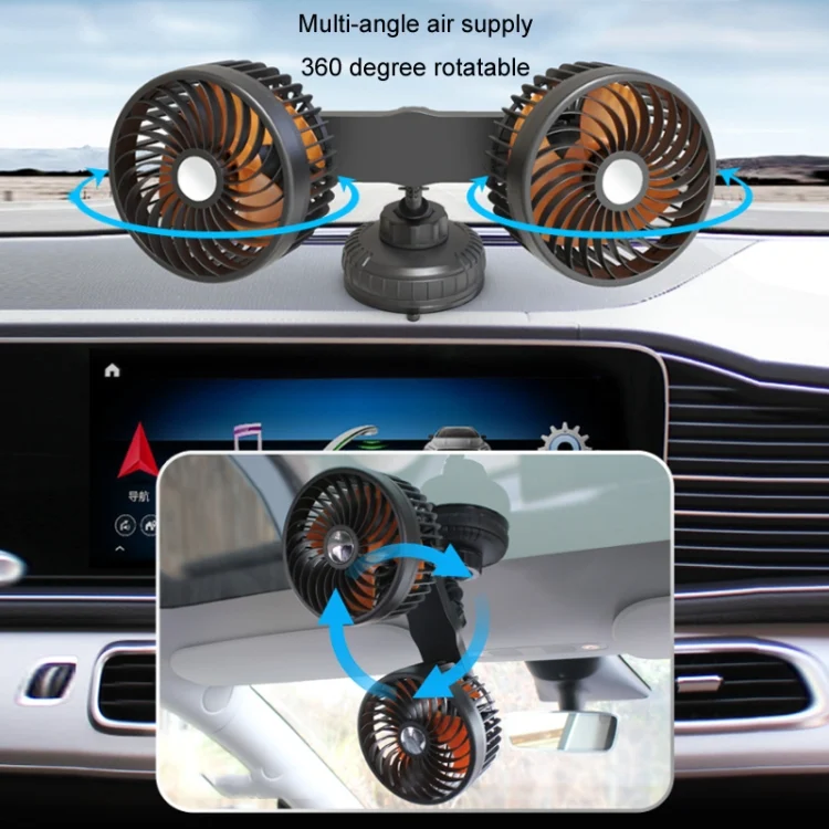 TBD06036780_B4.webp F6026 Large Suction Cup Vehicle-Mounted Double-Head Fan - Image 5