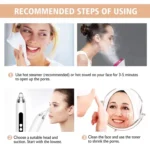 Blackhead Remover Vacuum Pore Cleaner Facial Deep Cleaning Beauty Tools - Image 7