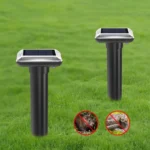 SJZ038 Outdoor Waterproof Solar Ultrasonic Rat Repeller Ultrasonic Animal Repeller - Image 2