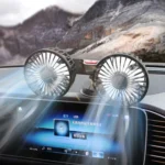 F4206 Suction Cup Double Head Car USB Fan
