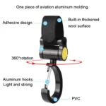 2pcs Universal Baby Stroller Hooks Accessories 360 Degree Sticky Hooks - Image 3