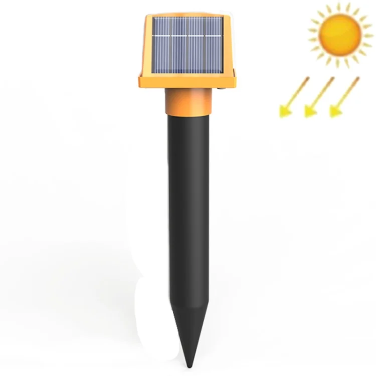SJZ057 Outdoor IP66 Waterproof Solar Ultrasonic Rat Repeller Orchard Ultrasonic Animal Repeller
