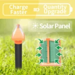 SJZ057 Outdoor IP66 Waterproof Solar Ultrasonic Rat Repeller Orchard Ultrasonic Animal Repeller - Image 12