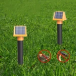 SJZ057 Outdoor IP66 Waterproof Solar Ultrasonic Rat Repeller Orchard Ultrasonic Animal Repeller - Image 15