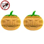 SJZ060 2pcs/set Pumpkin Shaped Fruit Fly Traps Fruit Fly Trap Bee Trap