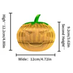 SJZ060 2pcs/set Pumpkin Shaped Fruit Fly Traps Fruit Fly Trap Bee Trap - Image 3