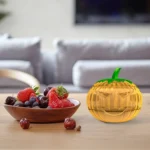 SJZ060 2pcs/set Pumpkin Shaped Fruit Fly Traps Fruit Fly Trap Bee Trap - Image 8