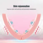 Microcurrent EMS Face Thinning Instrument Red Blue Light Skin Rejuvenation Beauty Instrument - Image 9