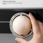 Kitchen Mechanical Timer Reminder Visual Time Manager Magnetic Suction Alarm Clock - Image 5