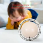 Kitchen Mechanical Timer Reminder Visual Time Manager Magnetic Suction Alarm Clock - Image 7